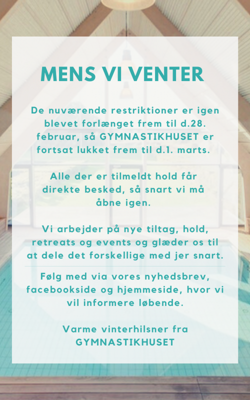Restriktionerne er nu forlænget frem til d. 1. marts Restriktionerne er nu forlænget frem til d. 1. marts